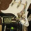 The guts of an Eric Clapton Strat, very cool tonal possibilities. An awesome instrument!